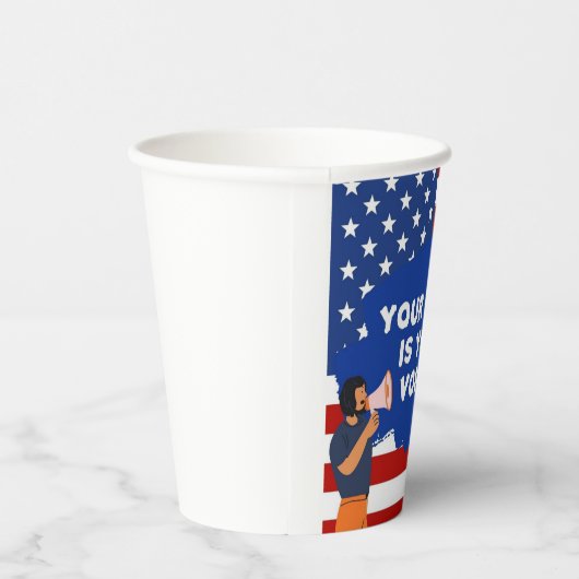 Abstimmung Pappbecher (Rechts)