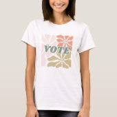Abstimmung: Pastel Retro Floral T-Shirt (Vorderseite)