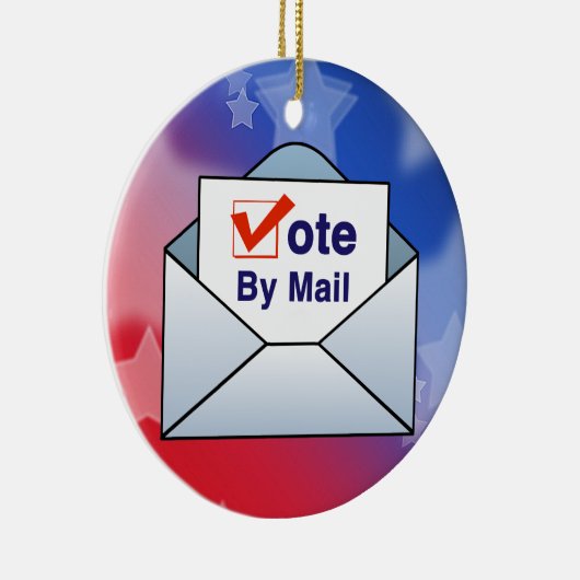 Abstimmung per Post Keramik Ornament (Rechts)