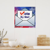 Abstimmung per Post Poster (Küche)