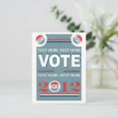 Abstimmung Postkarte (Stehend Vorderseite)