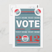 Abstimmung Postkarte (Vorne/Hinten)