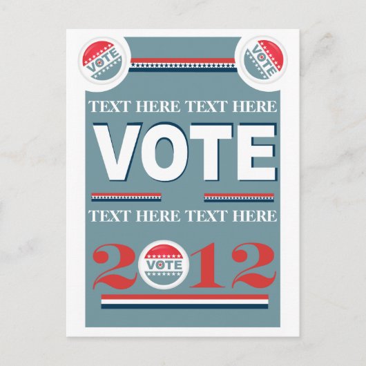 Abstimmung Postkarte (Vorderseite)