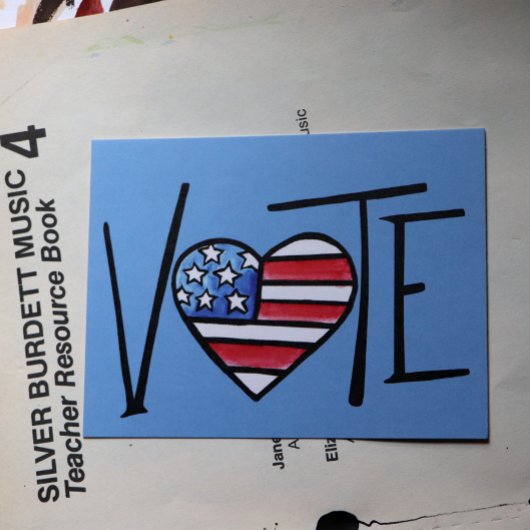 ABSTIMMUNG POSTKARTE