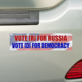 Abstimmung [R] für Russland Autoaufkleber (Auf Auto)