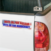 Abstimmung [R] für Russland Autoaufkleber (Auf Lkw)
