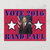 ABSTIMMUNG RAND PAUL 2016 POSTKARTE (Vorderseite)