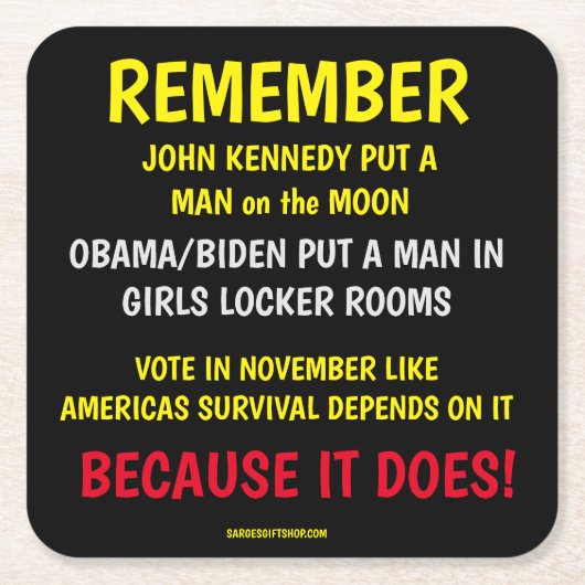 ABSTIMMUNG RECHTECKIGER PAPPUNTERSETZER (Vorderseite)