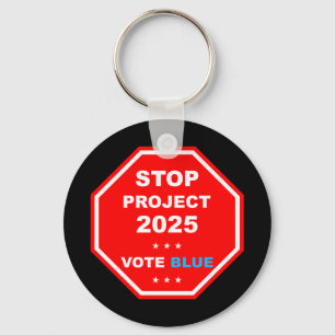 Abstimmung Rett Demokratie Stopp Projekt 2025 Schlüsselanhänger