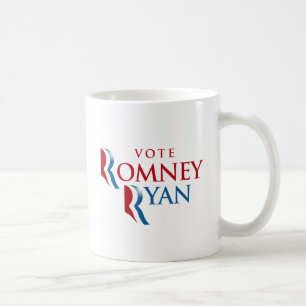 ABSTIMMUNG ROMNEY RYAN AMERIKA KAFFEETASSE