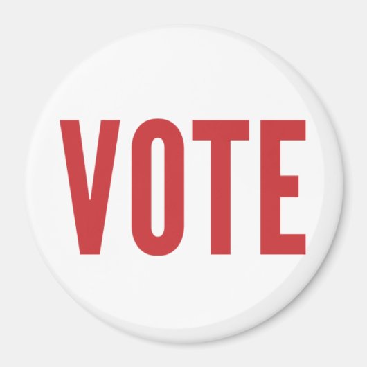 ABSTIMMUNG - Rot Magnet (Vorne)