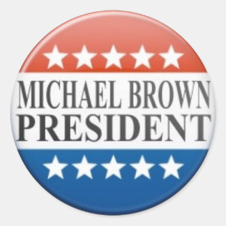 Abstimmung Runder Aufkleber