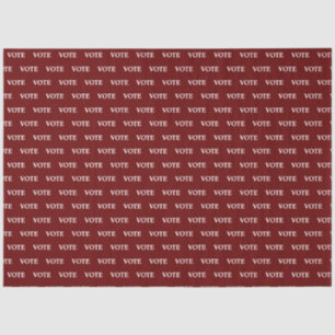 Abstimmung Seidenpapier