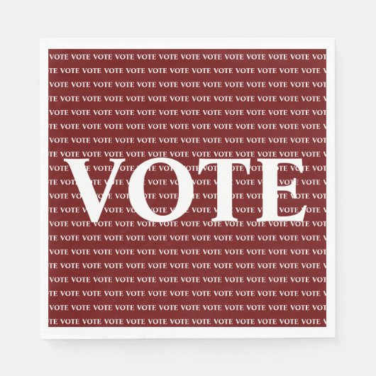 Abstimmung Serviette (Vorderseite)