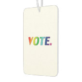 "Abstimmung" - Stolz lgbtq Regenbogenfrischer Autolufterfrischer (Links)