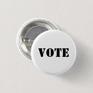"Abstimmung" - TEXT UND FARBE ZUNEHMEN - Schaltflä Button