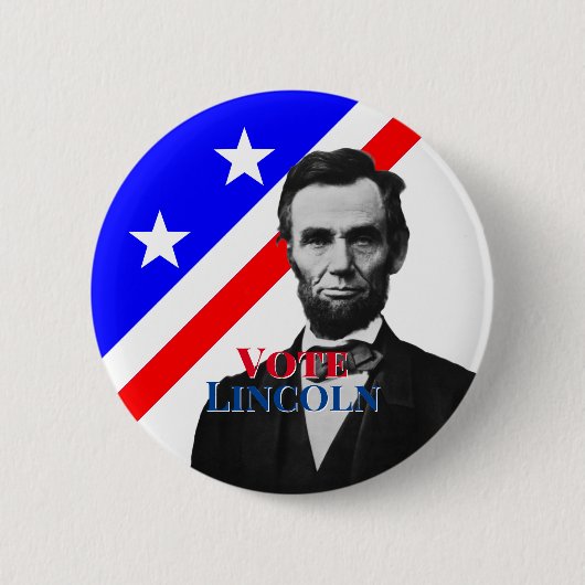 Abstimmung über Abraham Lincoln Button (Vorderseite)