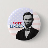 Abstimmung über Abraham Lincoln Button (Vorderseite)