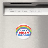 Abstimmung über Biden Harris-Regenbogenwahl Magnet (In Situ (Geschirrspüler))