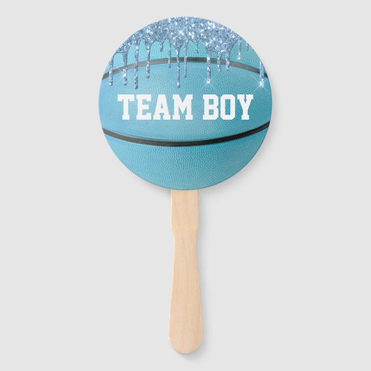 Abstimmung über das Basketball-Geschlecht Fächer (Vorderseite)