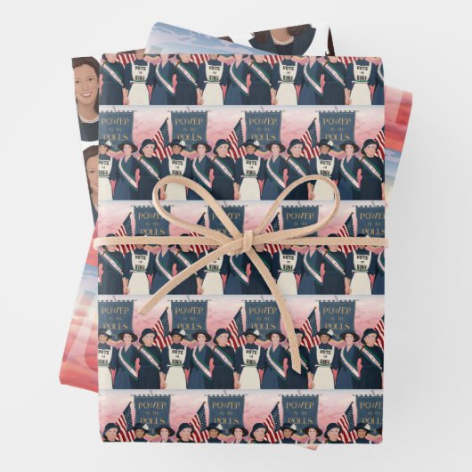 Abstimmung über das Grünbuch zur Frauenförderung Geschenkpapier Set (Beispiel)