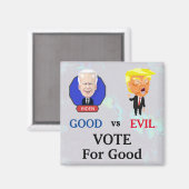 Abstimmung über das gute Netz Magnet (Vorderseite/Rückseite)