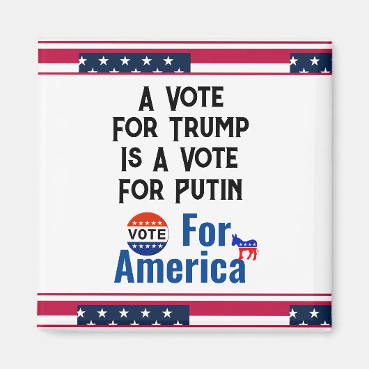 Abstimmung über das Magnet für Amerika (Vorne)