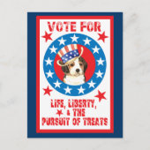 Abstimmung über den Beagle Postkarte (Vorderseite)