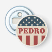 Abstimmung über den Button "Pedro Classic Retro Am Flaschenöffner (Vorderseite)