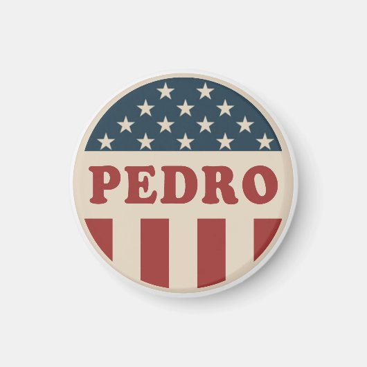 Abstimmung über den Button "Pedro Classic Retro Am Magnet (Vorne)