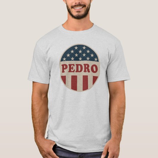 Abstimmung über den Button "Pedro Classic Retro Am T-Shirt (Vorderseite)