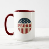 Abstimmung über den Button "Pedro Classic Retro Am Tasse (Links)