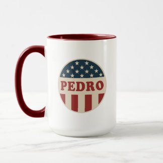 Abstimmung über den Button "Pedro Classic Retro Am Tasse