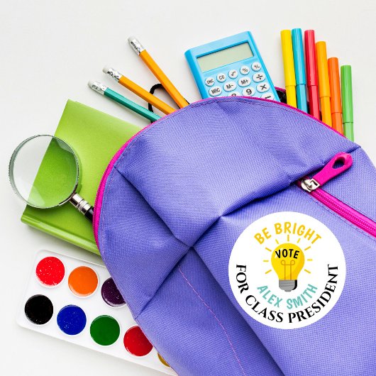 Abstimmung über den Fraktionsvorsitzenden Runder Aufkleber