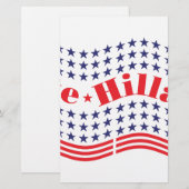 Abstimmung über den Hügel Briefpapier (Vorne/Hinten)