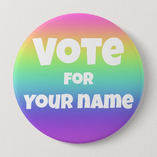 Abstimmung über den Knopf "Personalisierter Name" Button (Vorderseite)