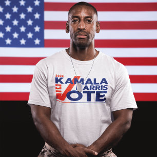 Abstimmung über den T - Shirt Kamala Harris