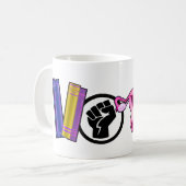 Abstimmung über die Menschenrechte Kaffeetasse (Vorderseite Links)