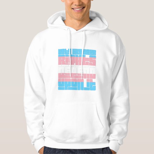 Abstimmung über die Transitrechte Hoodie (Vorderseite)