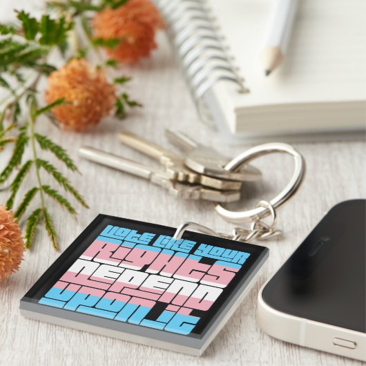 Abstimmung über die Transitrechte Schlüsselanhänger (Vorderseite rechts)