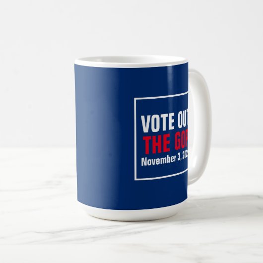Abstimmung über die Wahl 2022 der Republikaner Red Kaffeetasse (VorderseiteRechts)