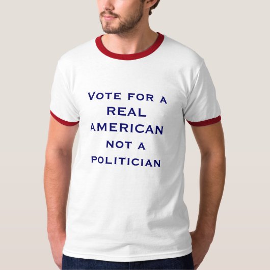 Abstimmung über ein wirkliches AMERIKANISCHES T-Shirt (Vorderseite)