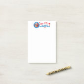 Abstimmung über GSD Post-it Klebezettel (Auf Schreibtisch)