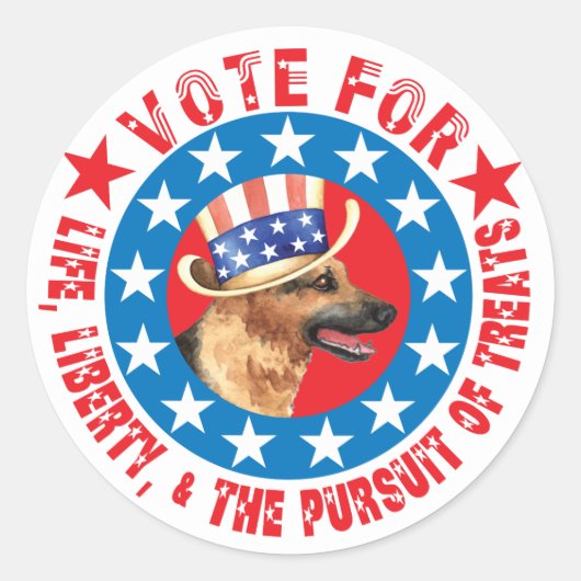 Abstimmung über GSD Runder Aufkleber (Vorderseite)