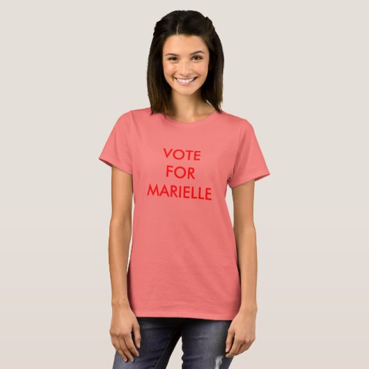 Abstimmung über Marielle T-Shirt (Vorne ganz)