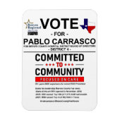Abstimmung über Pablo Carrasco Magnet (Vertikal)
