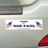 Abstimmung über Ron Paul Autoaufkleber (Auf Auto)