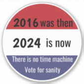 Abstimmung über Sanity v2 Aufkleber (Vorderseite)