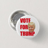 Abstimmung über Trump Button (Vorne & Hinten)