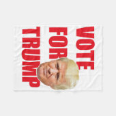 Abstimmung über Trump Fleecedecke (Vorderseite (Horizontal))